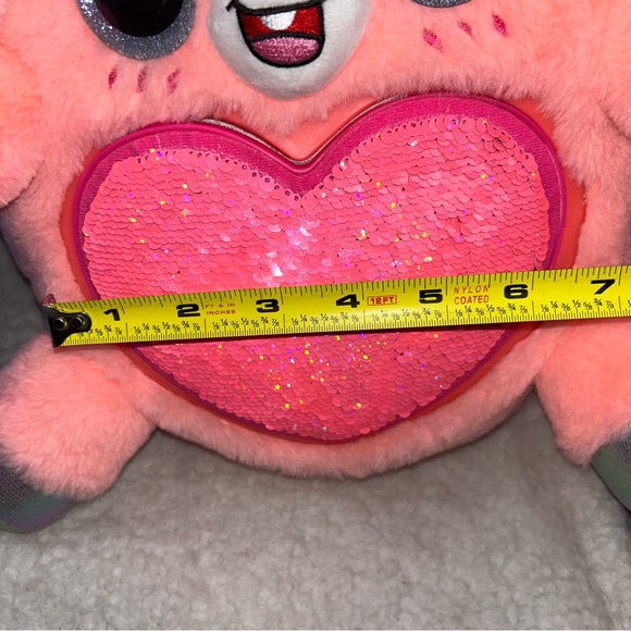 Zuru Rainbocorns big hair surprise 3 plush 13" & 5" Toucan Unicorn sequin heart - Picture 11 of 15